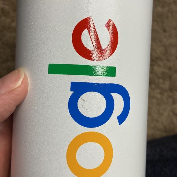 SOLD IN EBAY - Google White with Logo h2go Water Bottle - Picture 9 of 9